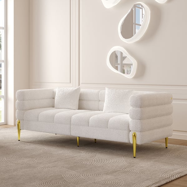 Luxe woonkamer Sofa Set Stof Fluweel Sofas Moderne sectioneel dekbed Divan Recliner 1