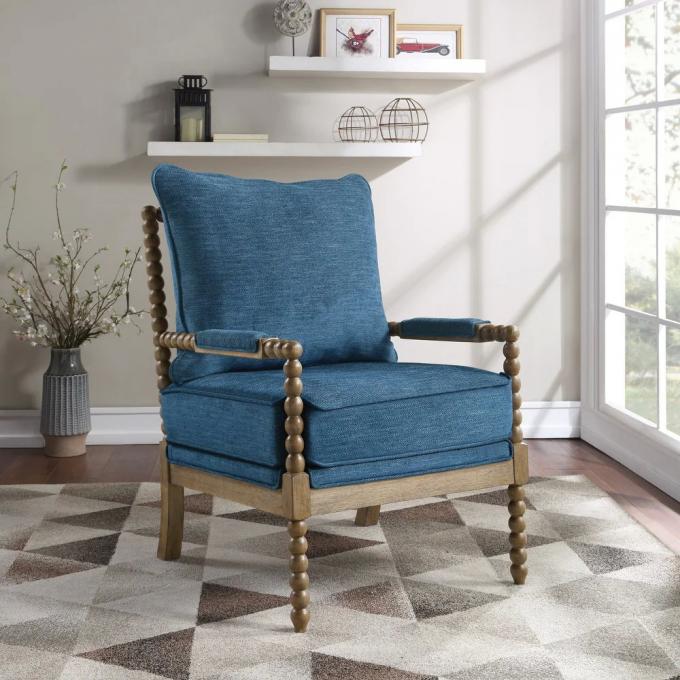 Houten frame Leisure fauteuil Lounge stoel Tuinmeubilair 6