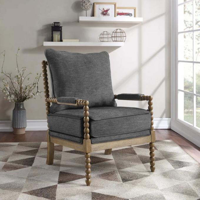 Houten frame Leisure fauteuil Lounge stoel Tuinmeubilair 8