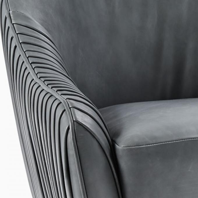 ODM Modern Draaiende Stoel Metalen Basis Voor Office Leisure Living Room 1