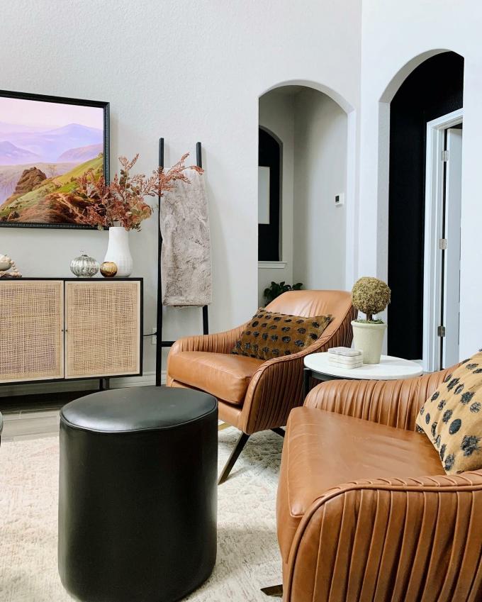 ODM Modern Draaiende Stoel Metalen Basis Voor Office Leisure Living Room 7