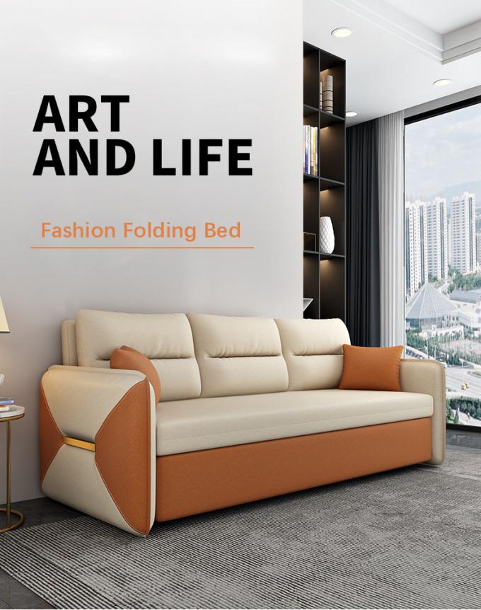 Woonkamermeubilair Convertible sofa Bed Loveseat Slaapstoel Stoffenbedekking 1
