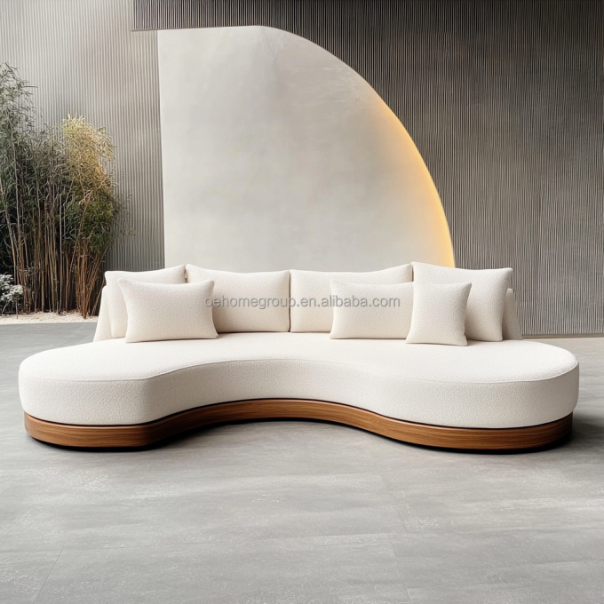 Woonkamermeubelen Nordic Velvet Sofa Lichte Luxe Creatieve Double Seat Sofa Stoel Met Stoffen Bedekkingsmateriaal 2