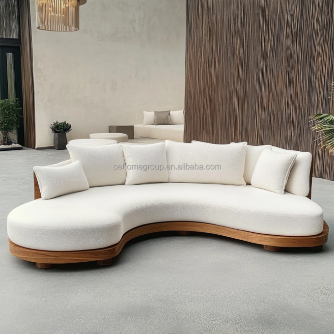 Woonkamermeubelen Nordic Velvet Sofa Lichte Luxe Creatieve Double Seat Sofa Stoel Met Stoffen Bedekkingsmateriaal 4