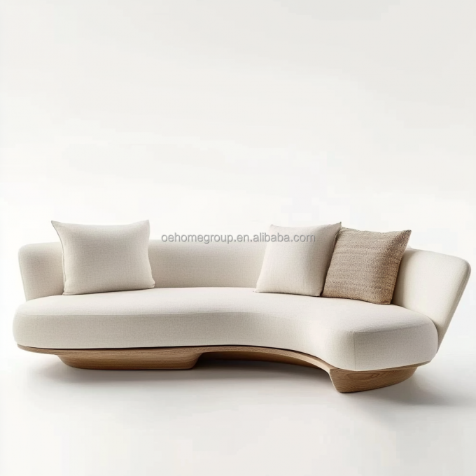 SCHUIM Vulling Materiaal Luxe Woonkamer Stof Sofa Fluweel Bekleding Hoekbank Voor Thuis Hotel En Eindontwerp 3