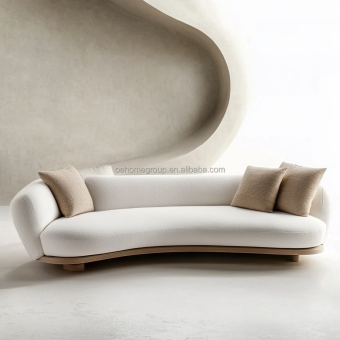 SCHUIM Vulling Materiaal Luxe Woonkamer Stof Sofa Fluweel Bekleding Hoekbank Voor Thuis Hotel En Eindontwerp 4