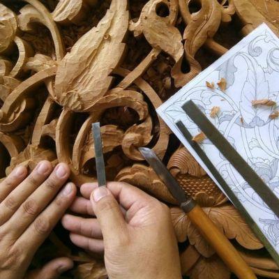 Woonkamer meubels Italiaanse moderne lederen combinatie bank met elegant Europees houten ontwerp en spons vullen 24