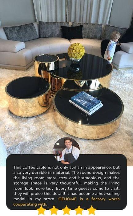 Woonkamer meubels Italiaanse moderne lederen combinatie bank met elegant Europees houten ontwerp en spons vullen 41
