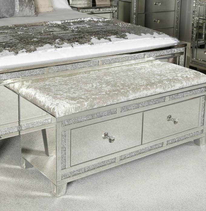Slaapkamer Set Specifieke Spiegel Modern Stijl Queen Size Bed Meubels Met Hedendaags Design 5