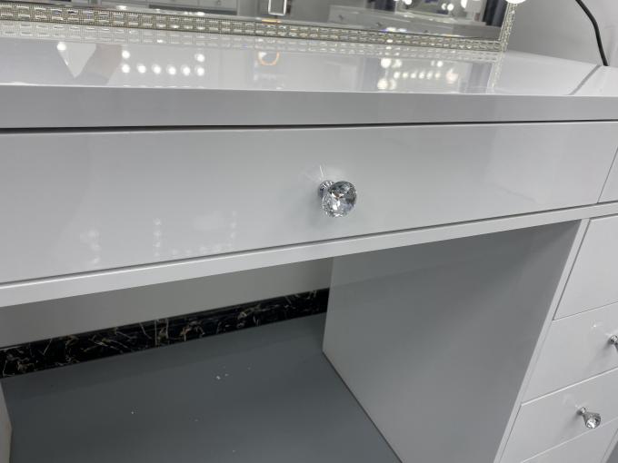 Y Verpakking Moderne kleedkamer Met licht spiegel slaapkamer ijdelheid kleedkamer Make-up Desktop Led spiegels Set lades kleedkamers 10