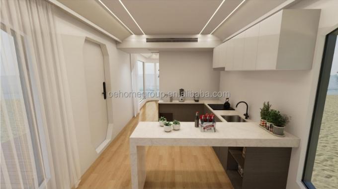 Intelligent System Outdoor Camping Cabin House Mobile Home Space Prefabricated Room Space Capsule 8