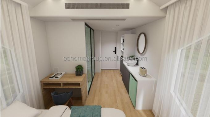 Intelligent System Outdoor Camping Cabin House Mobile Home Space Prefabricated Room Space Capsule 11
