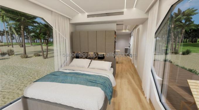 Intelligent System Outdoor Camping Cabin House Mobile Home Space Prefabricated Room Space Capsule 10