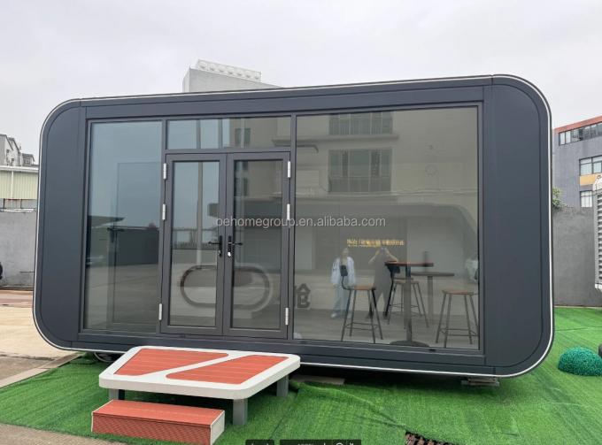 Intelligent System Outdoor Camping Cabin House Mobile Home Space Prefabricated Room Space Capsule 16