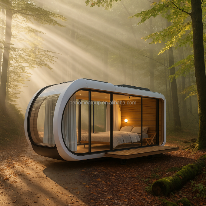 Spanje Hotel Ruimtecapsule Huis 5 sterren Staalgebouwen Ruimtecapsule Containerhuizen Commercieel Huis Ruimtecapsule 3