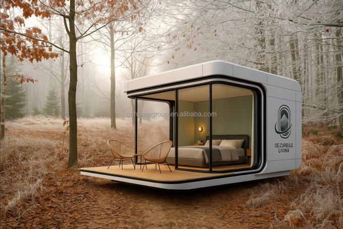 Spanje Hotel Ruimtecapsule Huis 5 sterren Staalgebouwen Ruimtecapsule Containerhuizen Commercieel Huis Ruimtecapsule 7