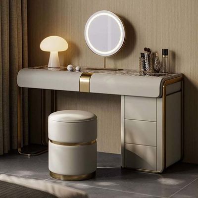 Dressing Table Make-up Spiegel Set Met Lampen Voor Slaapkamer En Vanities Schrijftafels Meubelontwerpen