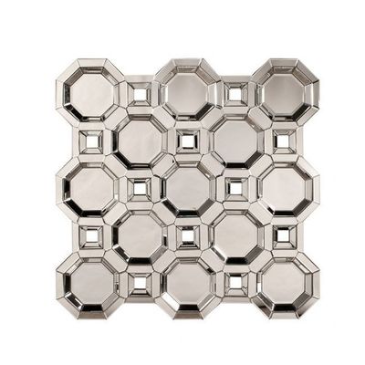3D Decoratieve Muurspiegels Op maat Framed Voor Hotel Restaurant