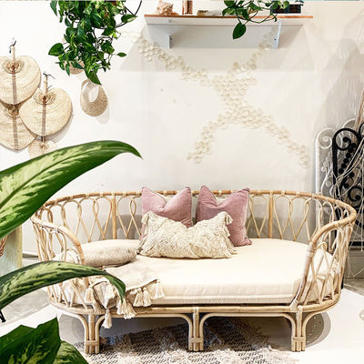 Outdoor patio meubels vrijetijdsbesteding Vier sets tafel en stoel met rattan frame materiaal