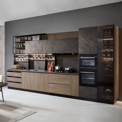 Melamineplaten Prefab keukenkasten Wandmeubelen