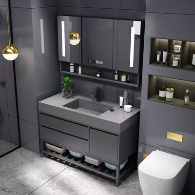 Rectangular 30 Inch Badkamer Vanity Single Cabinet ODM