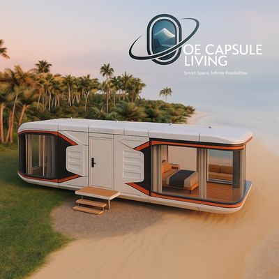 Prefab Huis Luxe Hotel Modulaire villa 2 slaapkamers Prefab Huizen Prefabricated Building Space Capsule Prefabricated Cabins