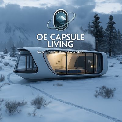 Integratie van AI Eco-vriendelijk Goedkoopste modulair ontwerp Ruimtecapsule Huis