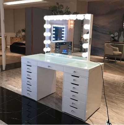 Vanity make-up spiegel met lichten cosmetische spiegel met 15 dimmable LED lampen