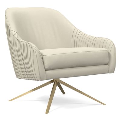 ODM Modern Draaiende Stoel Metalen Basis Voor Office Leisure Living Room