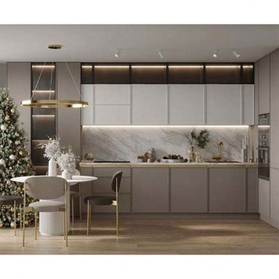 Acryl modulaire geassembleerde keukenkasten Melamine carcasse