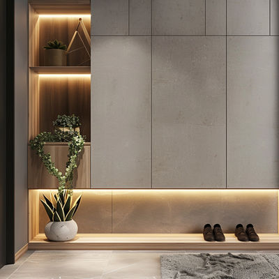 Massieve hout verstelbare kast / kast kast Kustoms kleur Moderne ontwerp stijl