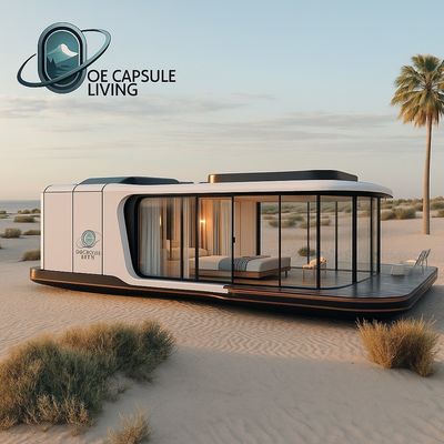 Huis Slapen Hotel Containerhuis Natuur Resort Geprefabriceerde Staalconstructie Voor Families