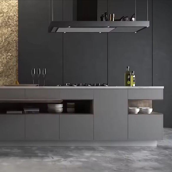 Modulaire muurkasten van massief hout Modulaire keukenkast 1